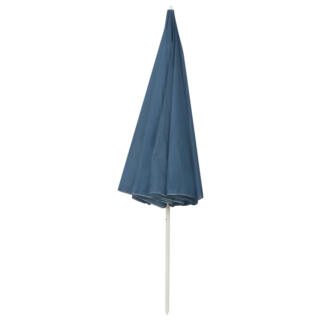 Guarda-sol de praia 300 cm azul