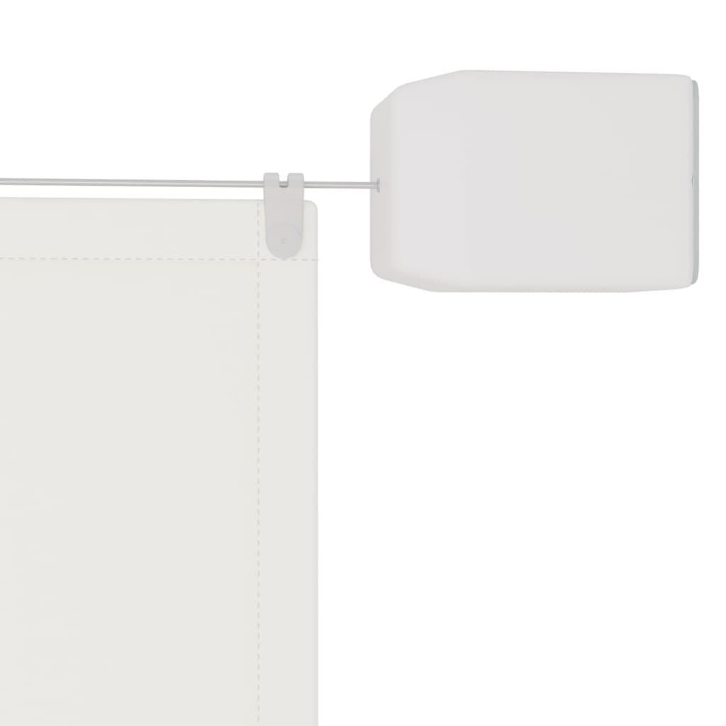 Toldo vertical 140x270 cm tecido oxford branco
