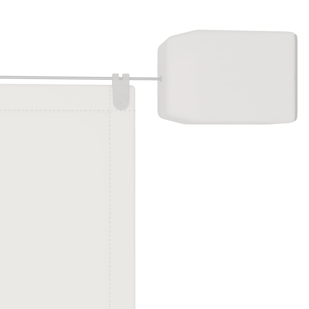 Toldo vertical 180x800 cm tecido oxford branco