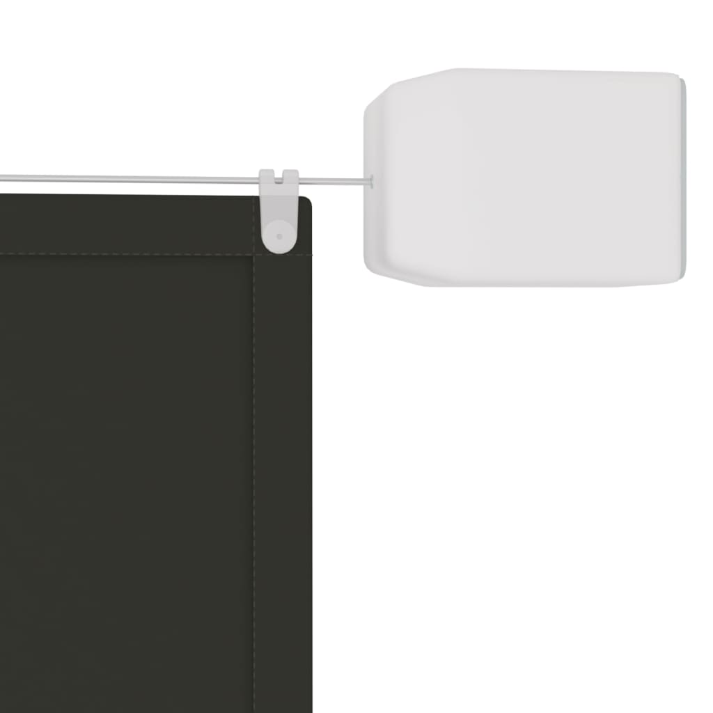 Toldo vertical 60x800 cm tecido oxford antracite