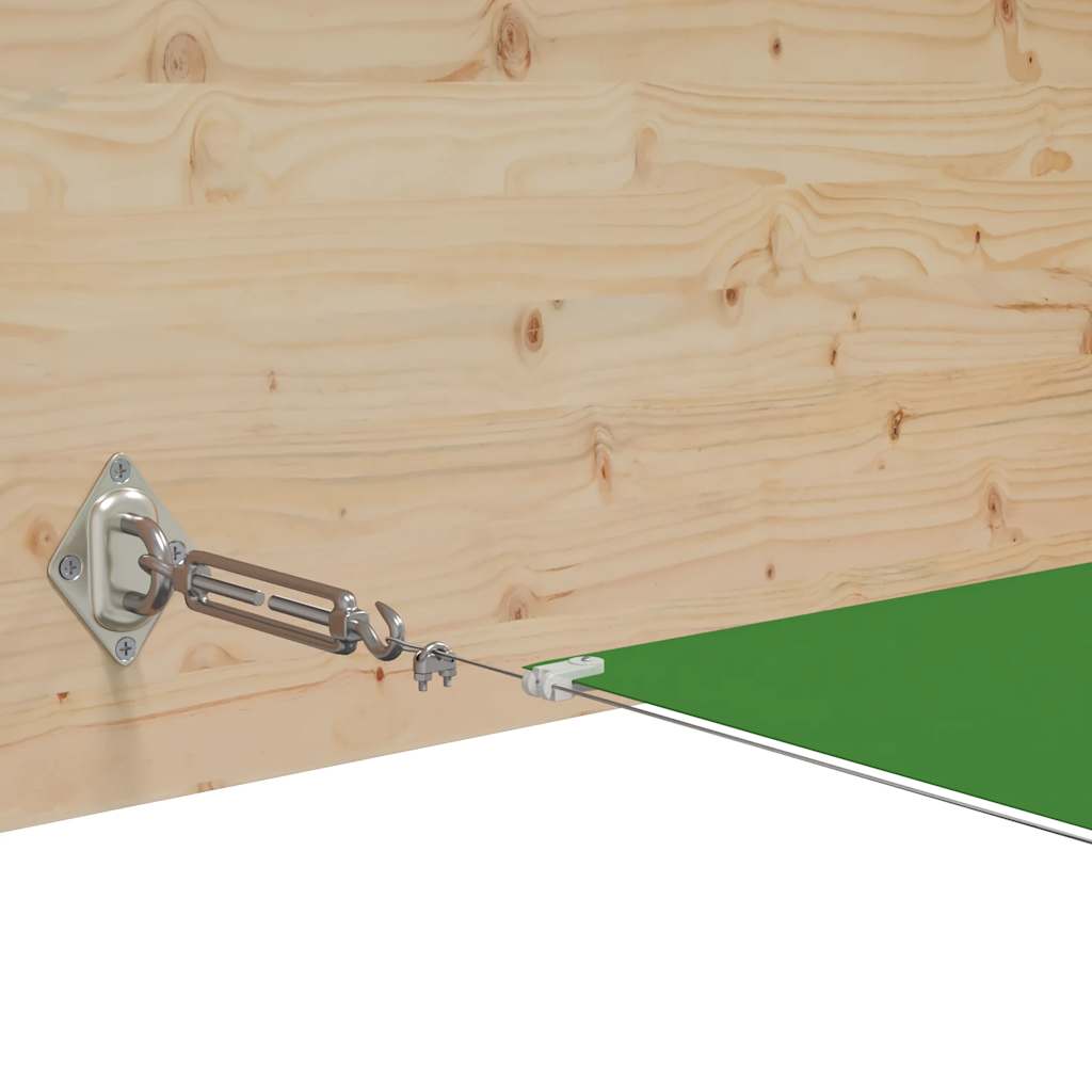 Toldo vertical 60x600 cm tecido oxford verde-claro