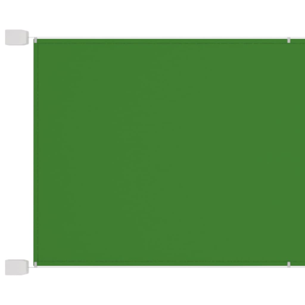 Toldo vertical 300x420 cm tecido oxford verde-claro