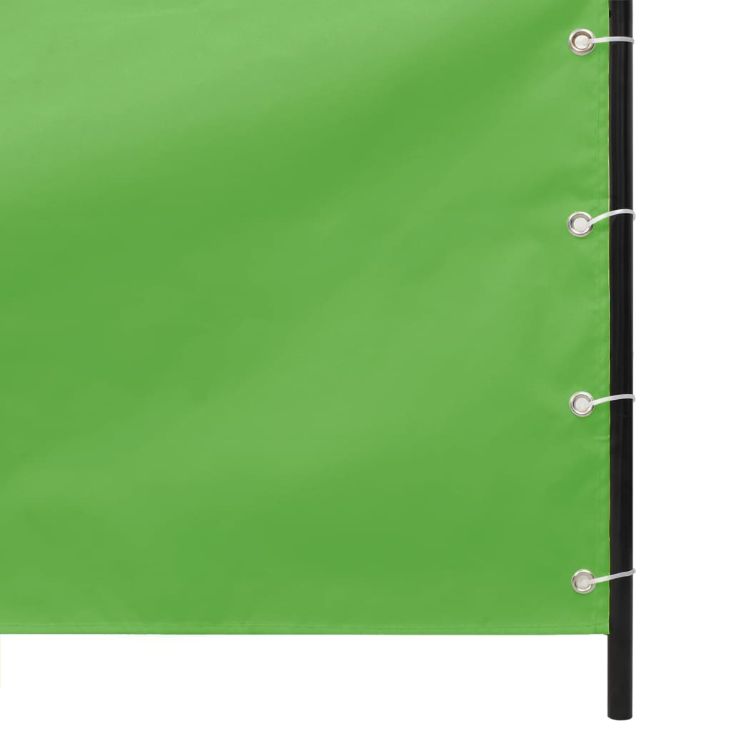 Tela de varanda 80x240 cm tecido oxford verde-claro