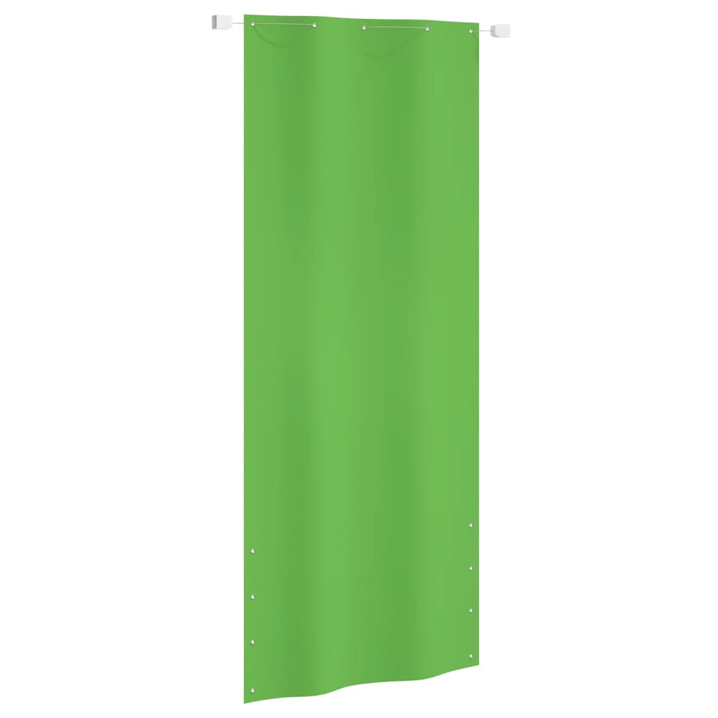 Tela de varanda 100x240 cm tecido oxford verde-claro