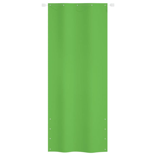 Tela de varanda 100x240 cm tecido oxford verde-claro