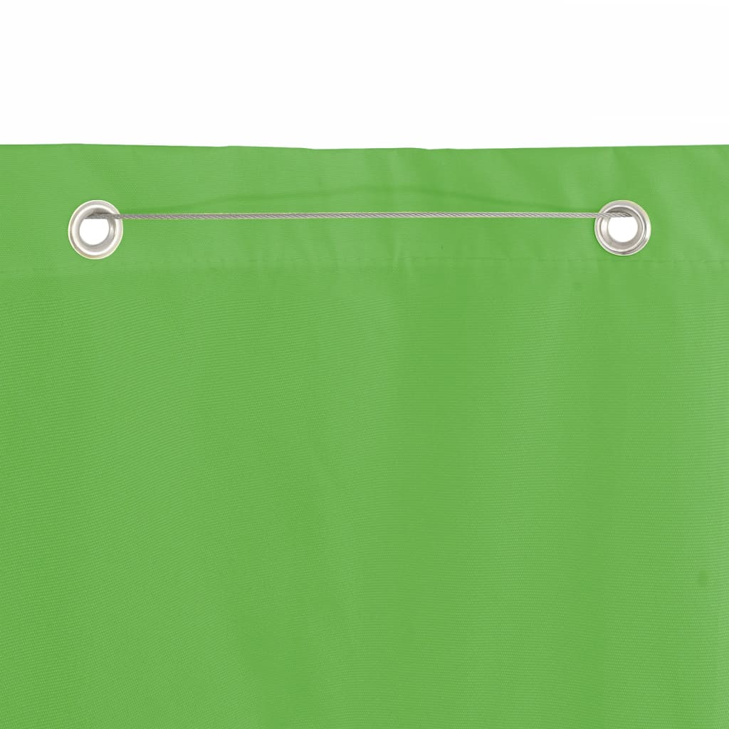Tela de varanda 100x240 cm tecido oxford verde-claro
