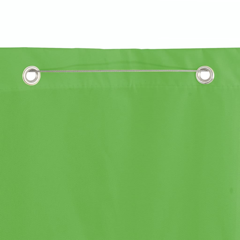 Tela de varanda 120x240 cm tecido oxford verde-claro