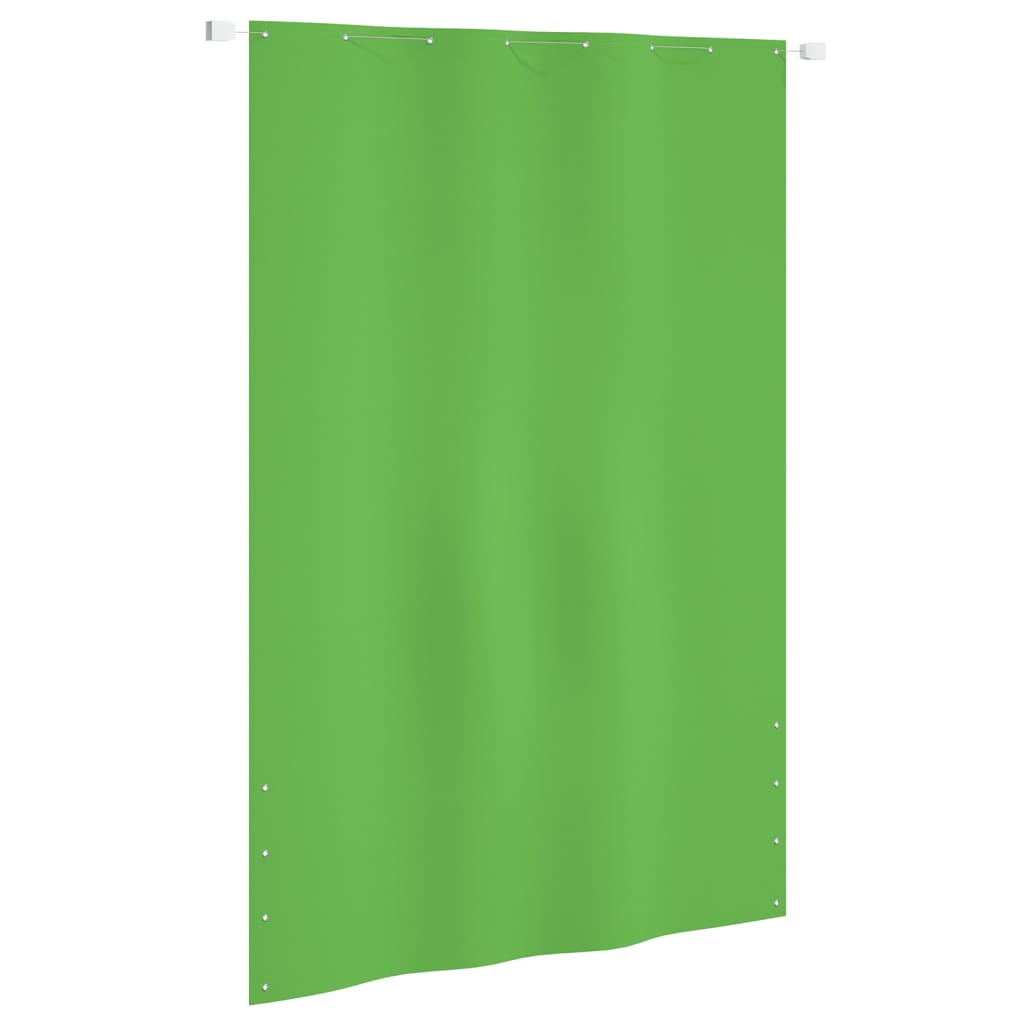 Tela de varanda 160x240 cm tecido oxford verde-claro