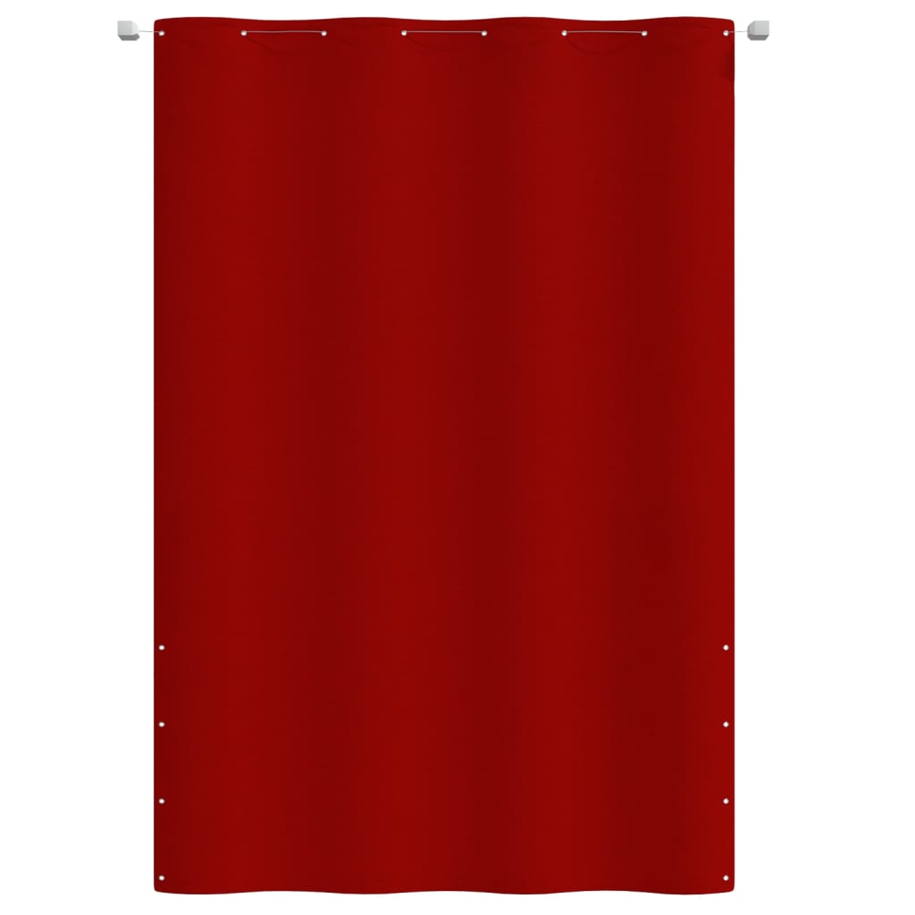 Tela de varanda 160x240 cm tecido oxford vermelho