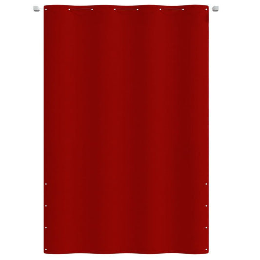 Tela de varanda 160x240 cm tecido oxford vermelho