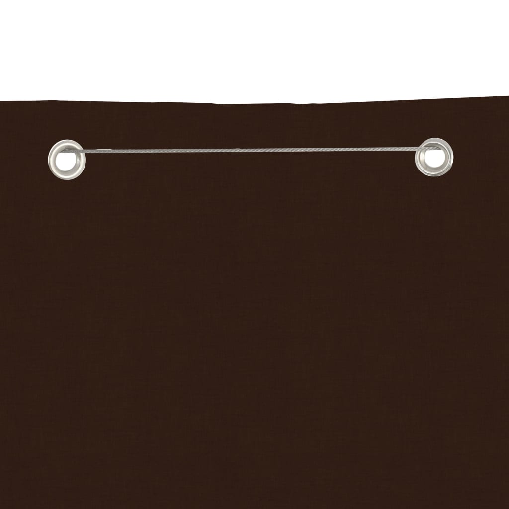 Tela de varanda 140x240 cm tecido oxford castanho