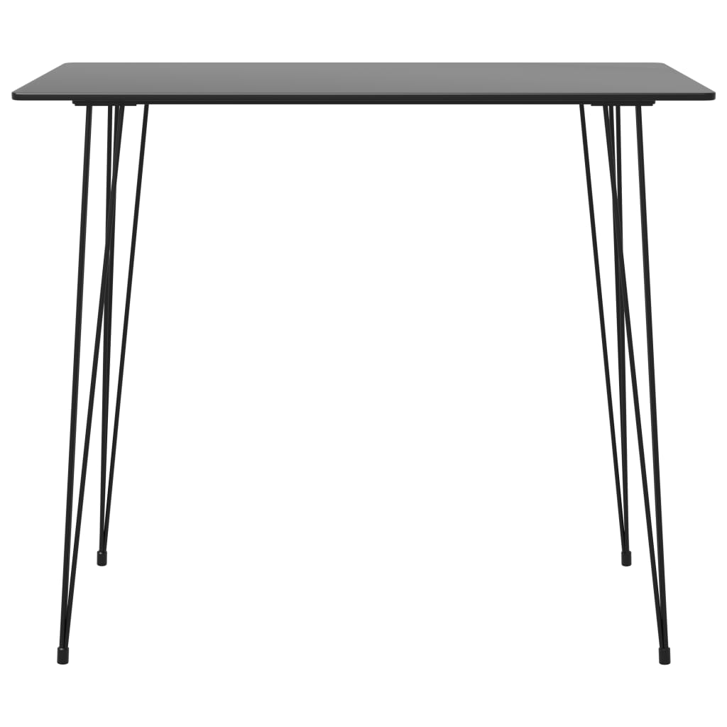 5 pcs conjunto de bar preto