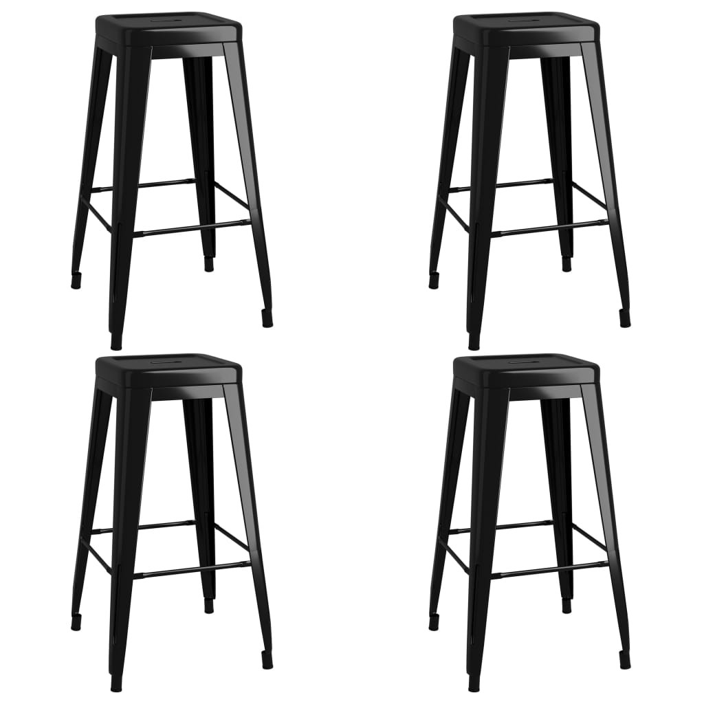5 pcs conjunto de bar branco e preto