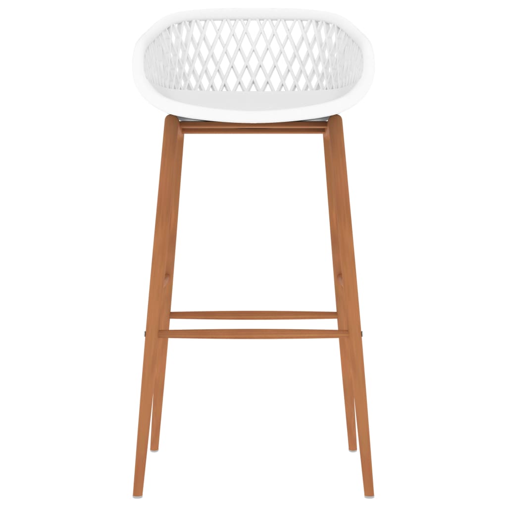 7 pcs conjunto de bar branco