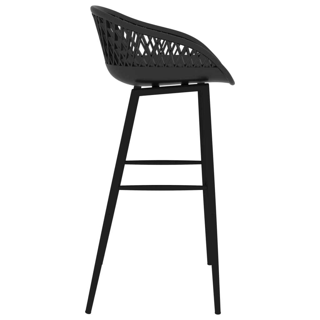 5 pcs conjunto de bar preto