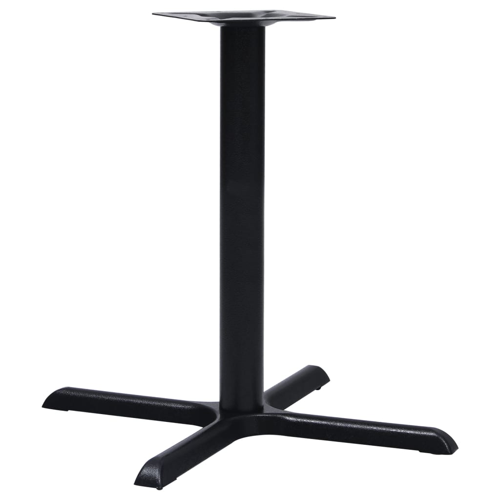 Perna para mesa de bistrô 76x76x72 cm ferro fundido preto