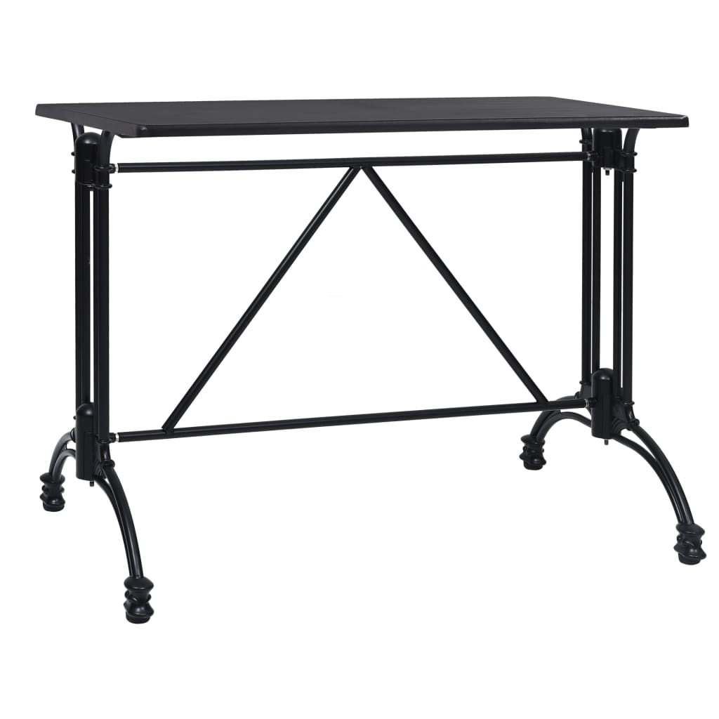 Perna para mesa de bistrô 93x60x72 cm alumínio fundido preto