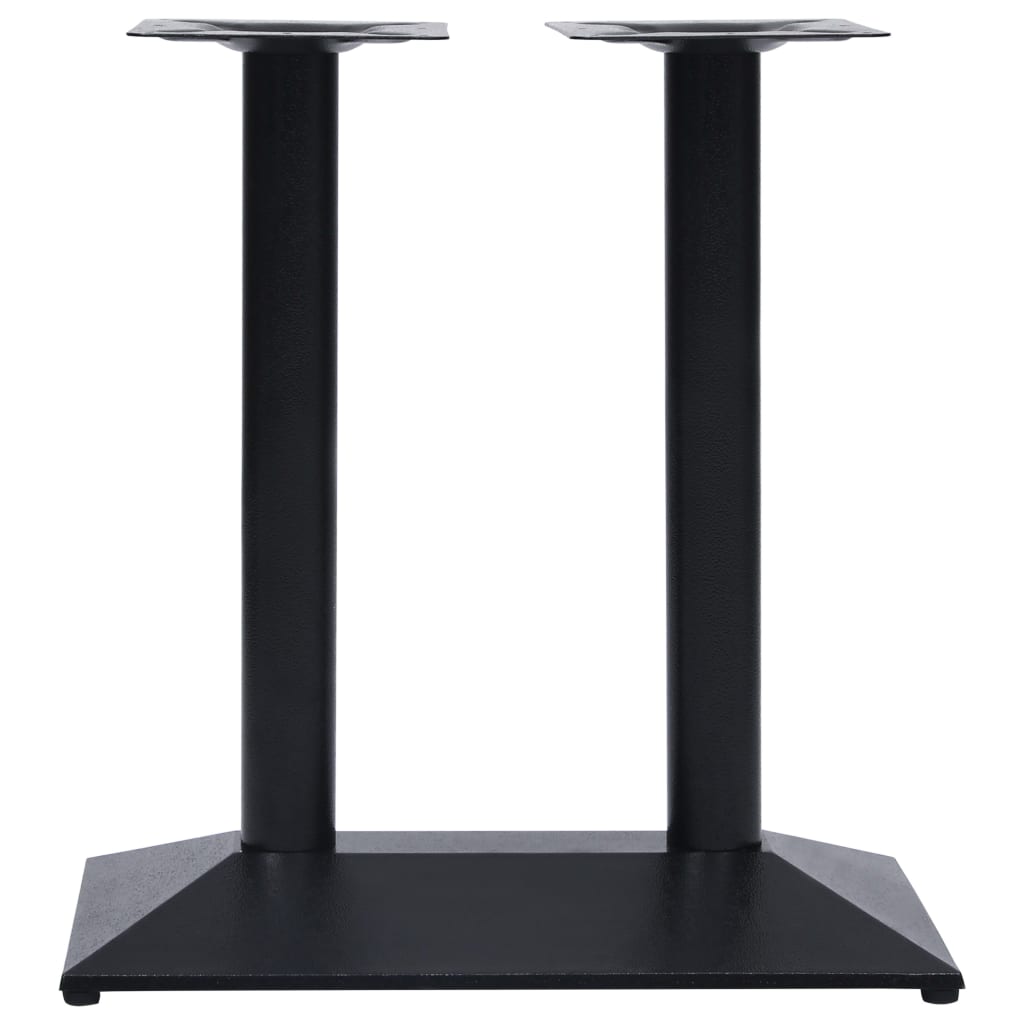 Perna para mesa de bistrô 70x40x72 cm ferro fundido preto