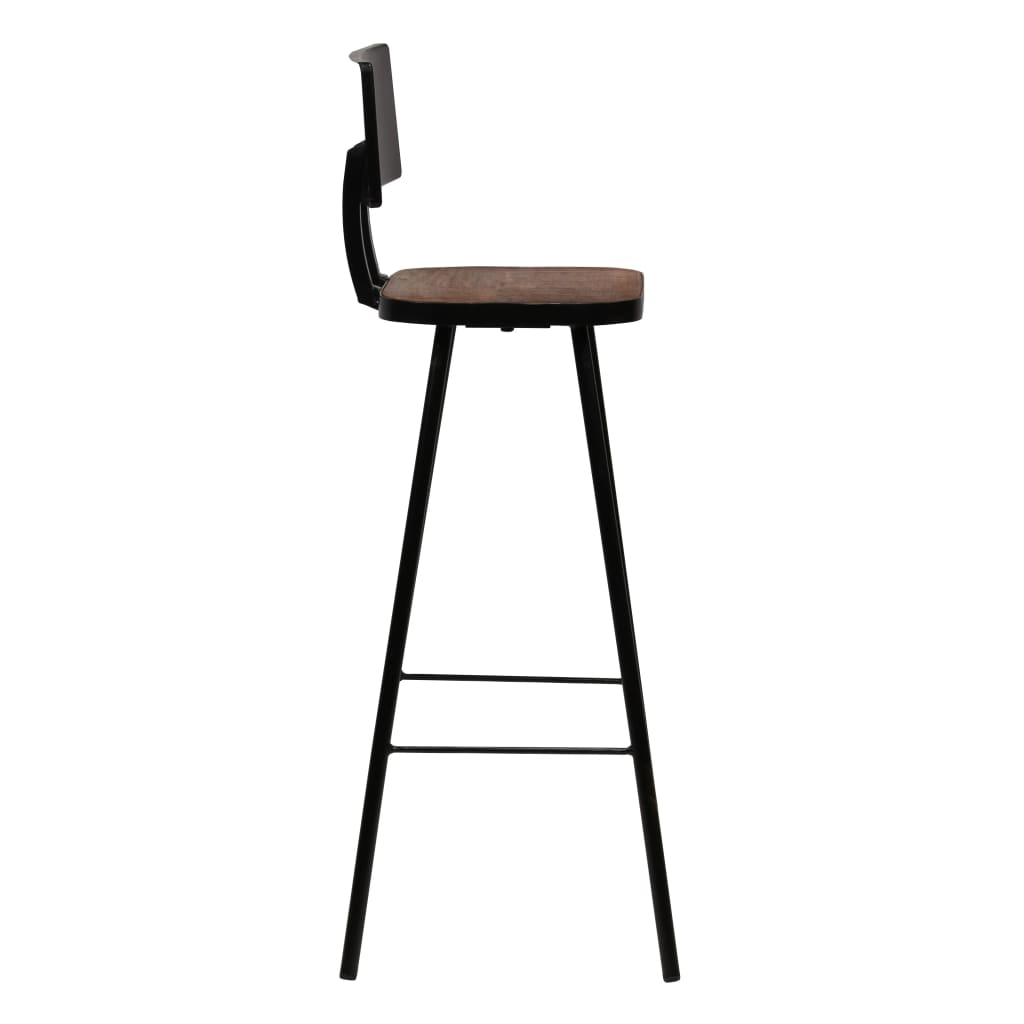 3 pcs conjunto de bar preto