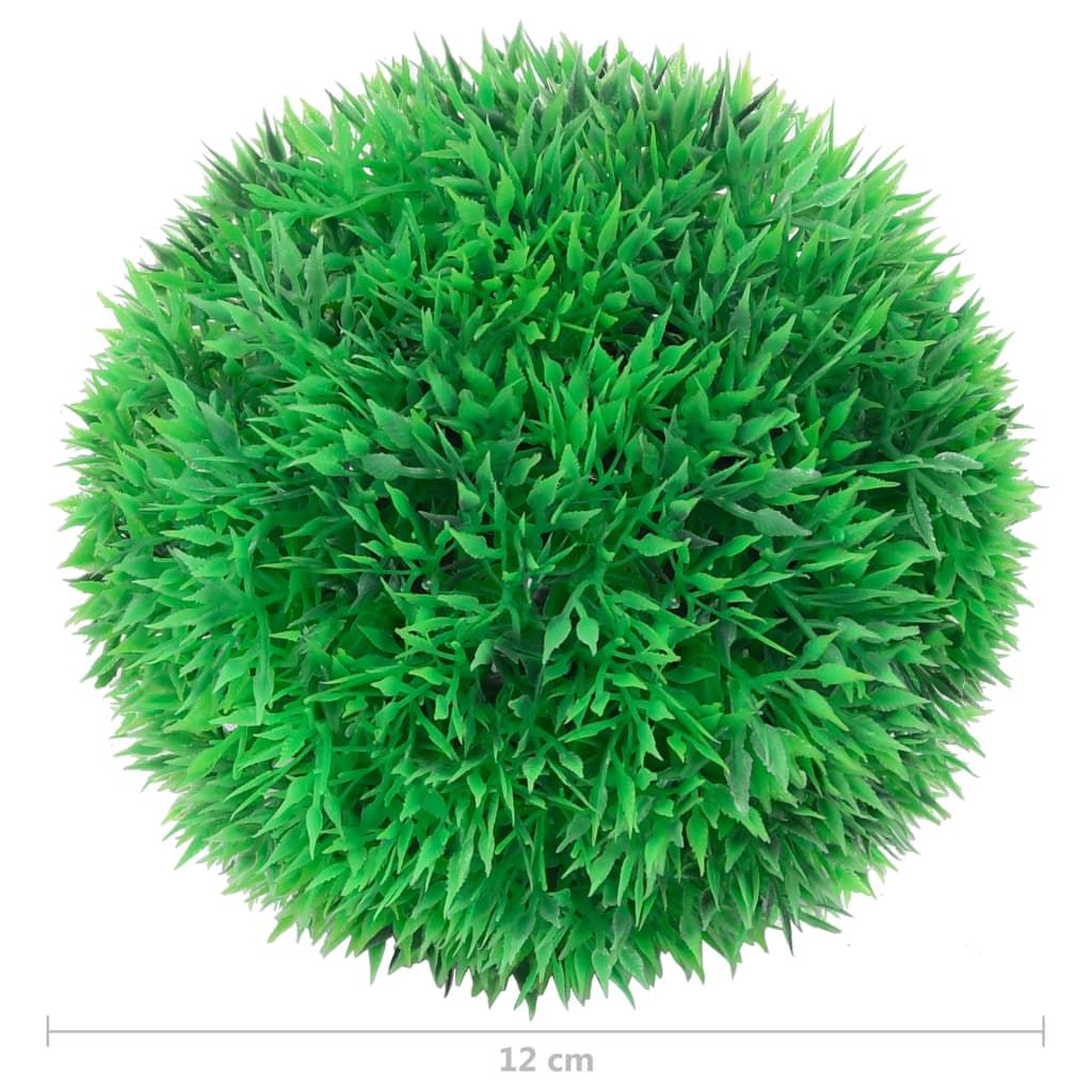 Bolas de buxos artificiais 4 pcs 12 cm