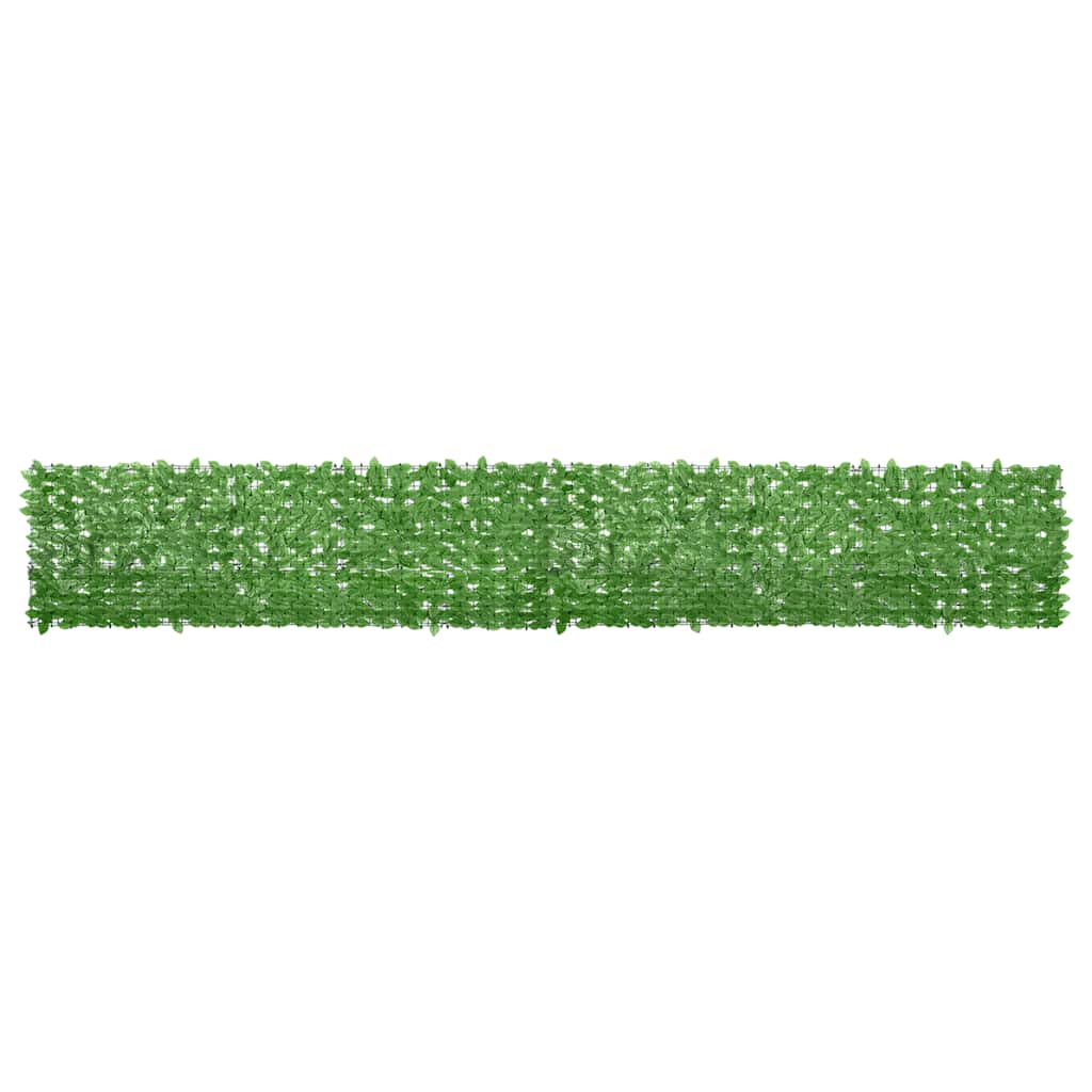 Tela de varanda com folhas verde 500x75 cm