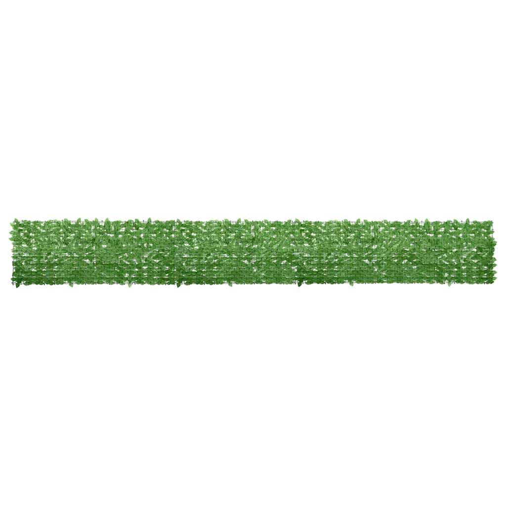 Tela de varanda com folhas verde 600x75 cm