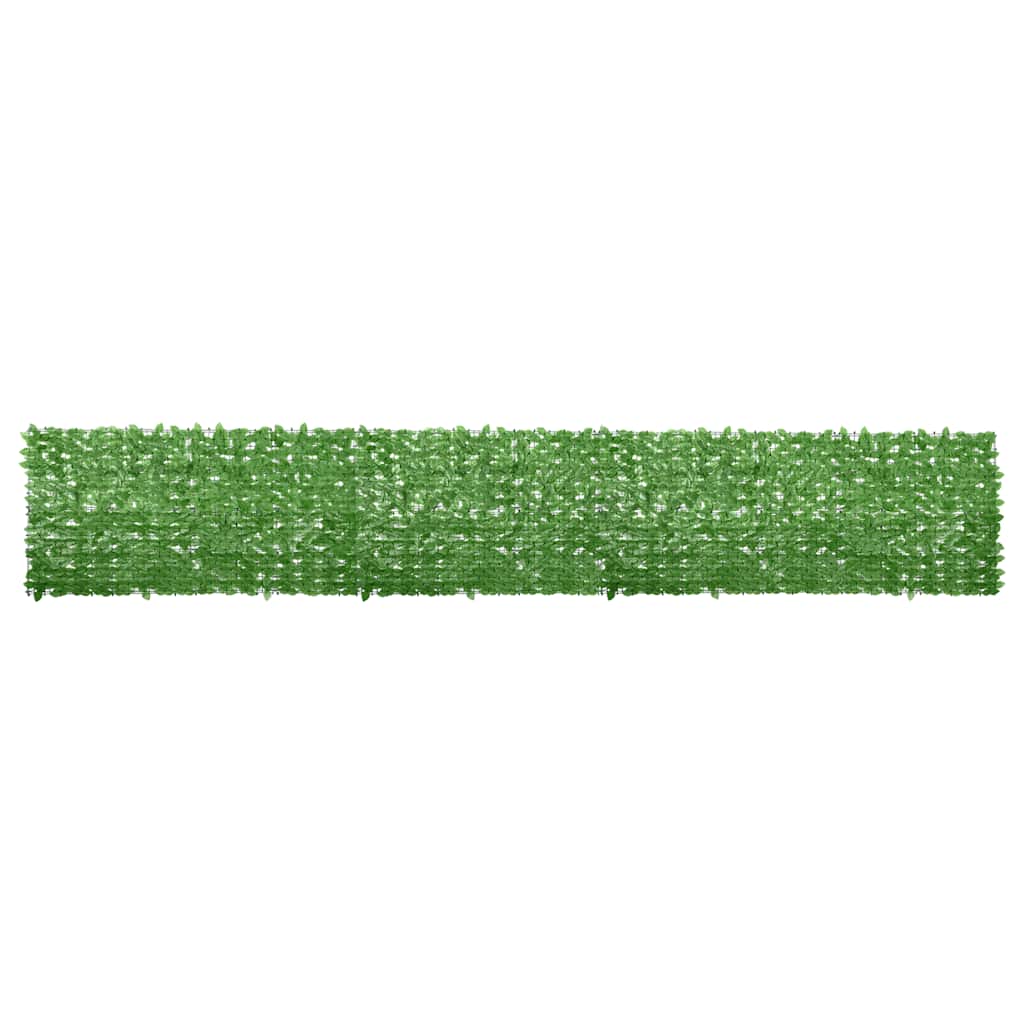 Tela de varanda com folhas verdes 600x100 cm