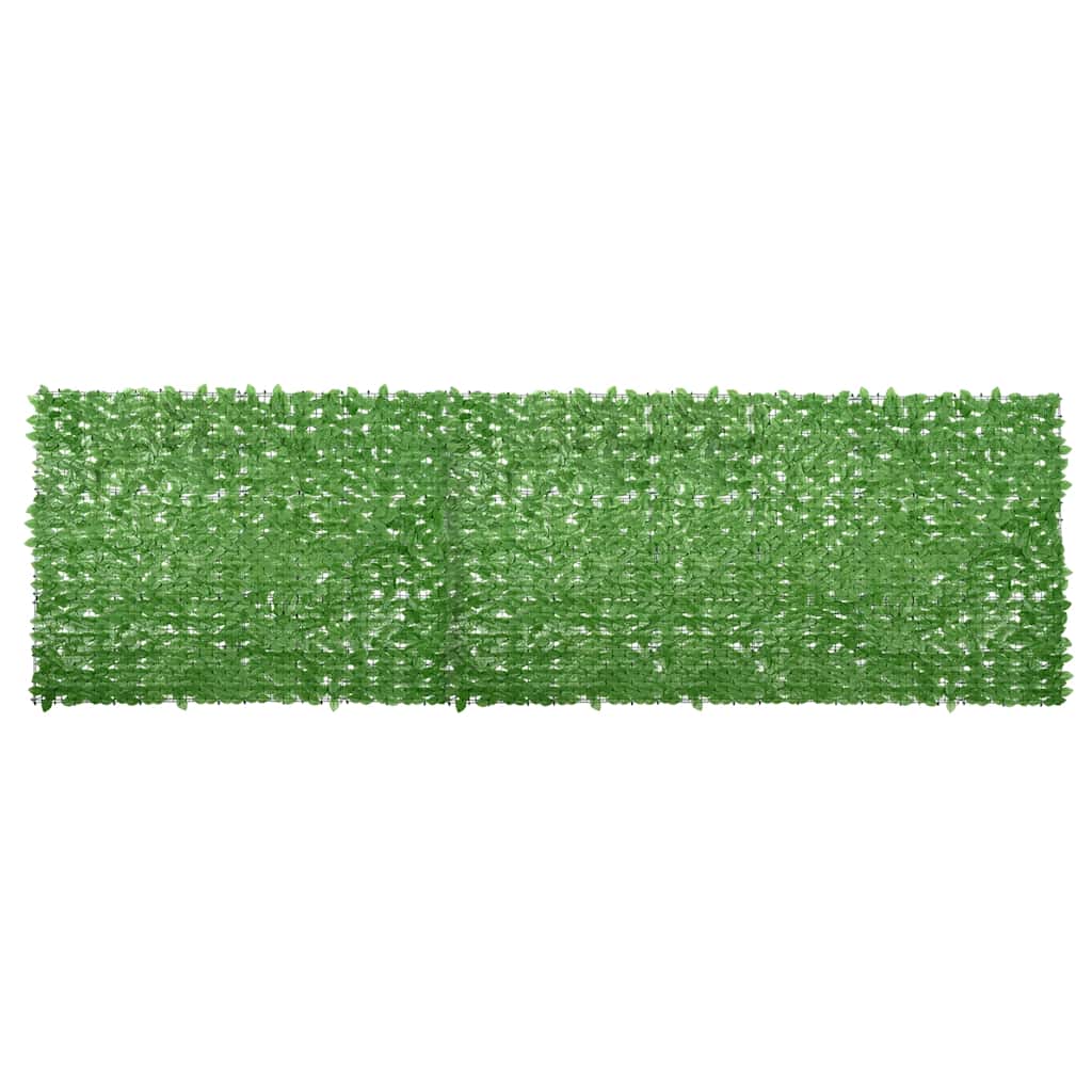 Tela de varanda com folhas verdes 600x150 cm
