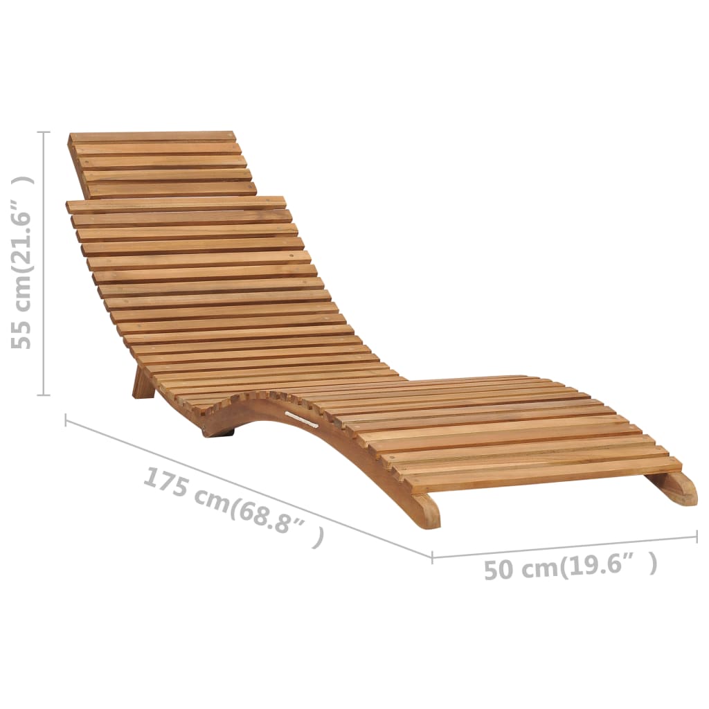 3 pcs conj. lounge de jardim dobrável madeira de teca maciça