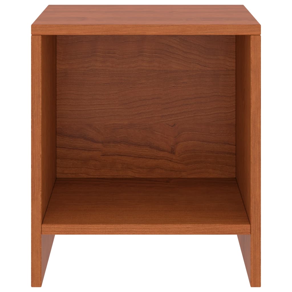 Mesas de cabeceira 2 pcs 35x30x40 cm pinho maciço castanho mel