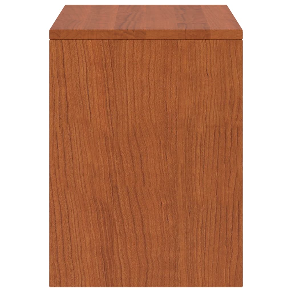 Mesas de cabeceira 2 pcs 35x30x40 cm pinho maciço castanho mel