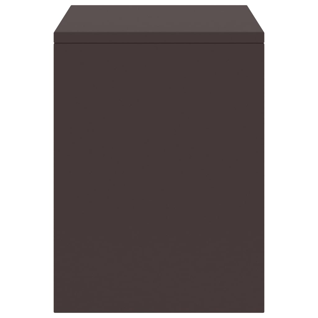 Mesas de cabeceira 2pcs 35x30x40cm pinho maciço castanho-escuro