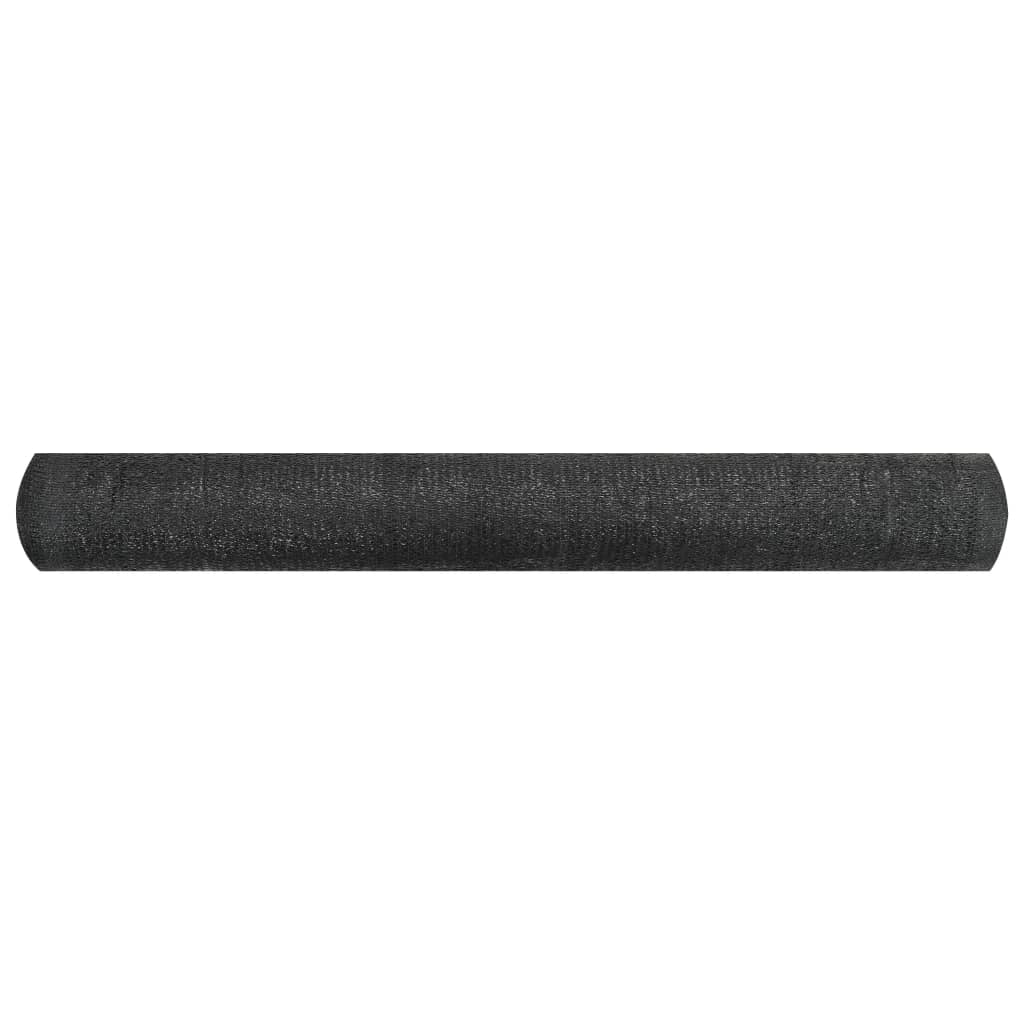 Rede de ocultação para privacidade PEAD 195 g/m² 1,2x25 m preto