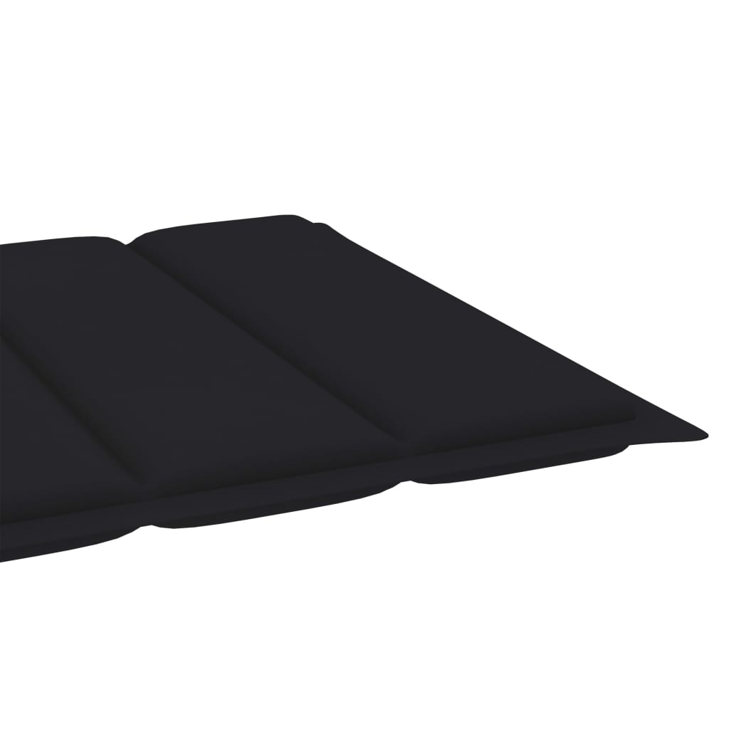 Espreguiçadeira com mesa e almofadão madeira de teca maciça