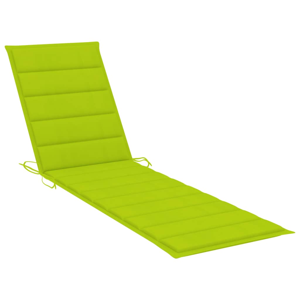 Espreguiçadeira com mesa e almofadão madeira de teca maciça