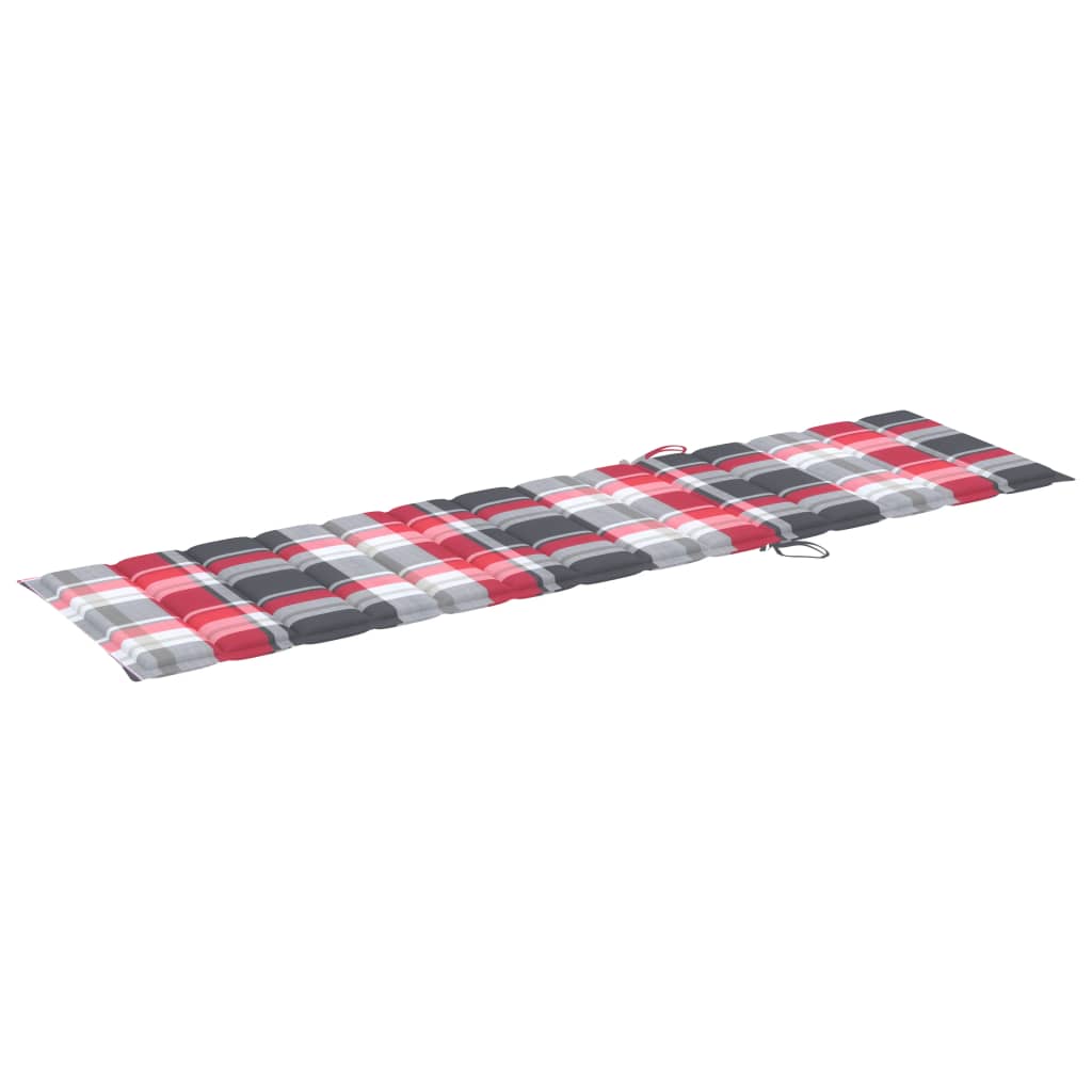 Espreguiçadeira com mesa e almofadão madeira de teca maciça