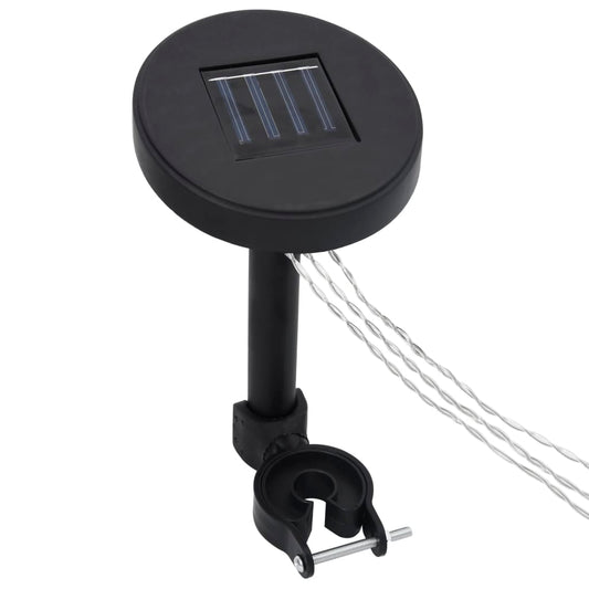 Gazebo com luzes LED com painel solar