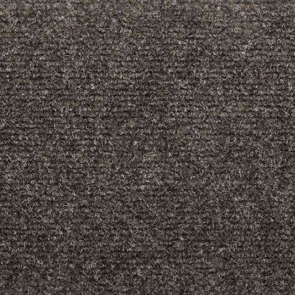 Tapetes de escada autoadesivos 5 peças 65x21x4 cm antracite semicircular grande