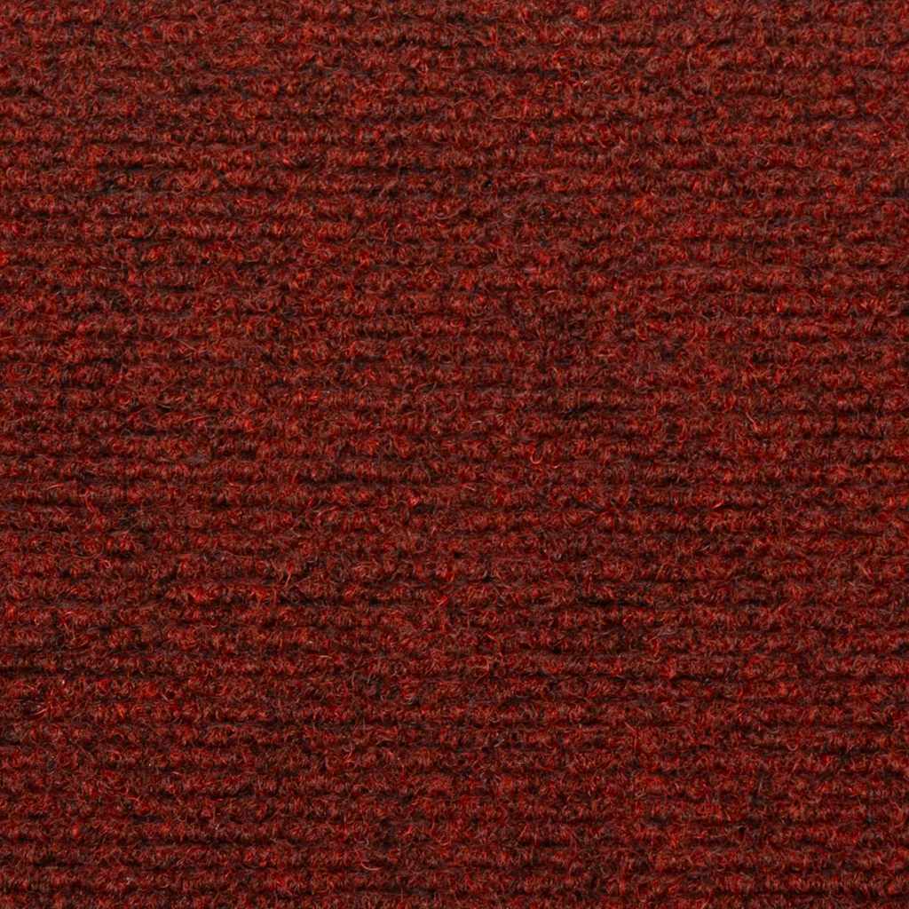 Tapetes de escada autoadesivos 10 peças 65x21x4 cm vermelho bordô com borda retangular
