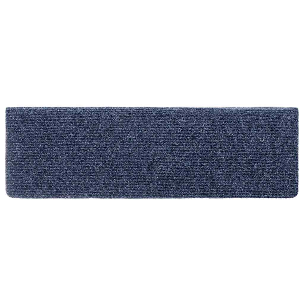 Tapetes de escada autoadesivos 10 peças 65x21x4 cm antracite borda retangular