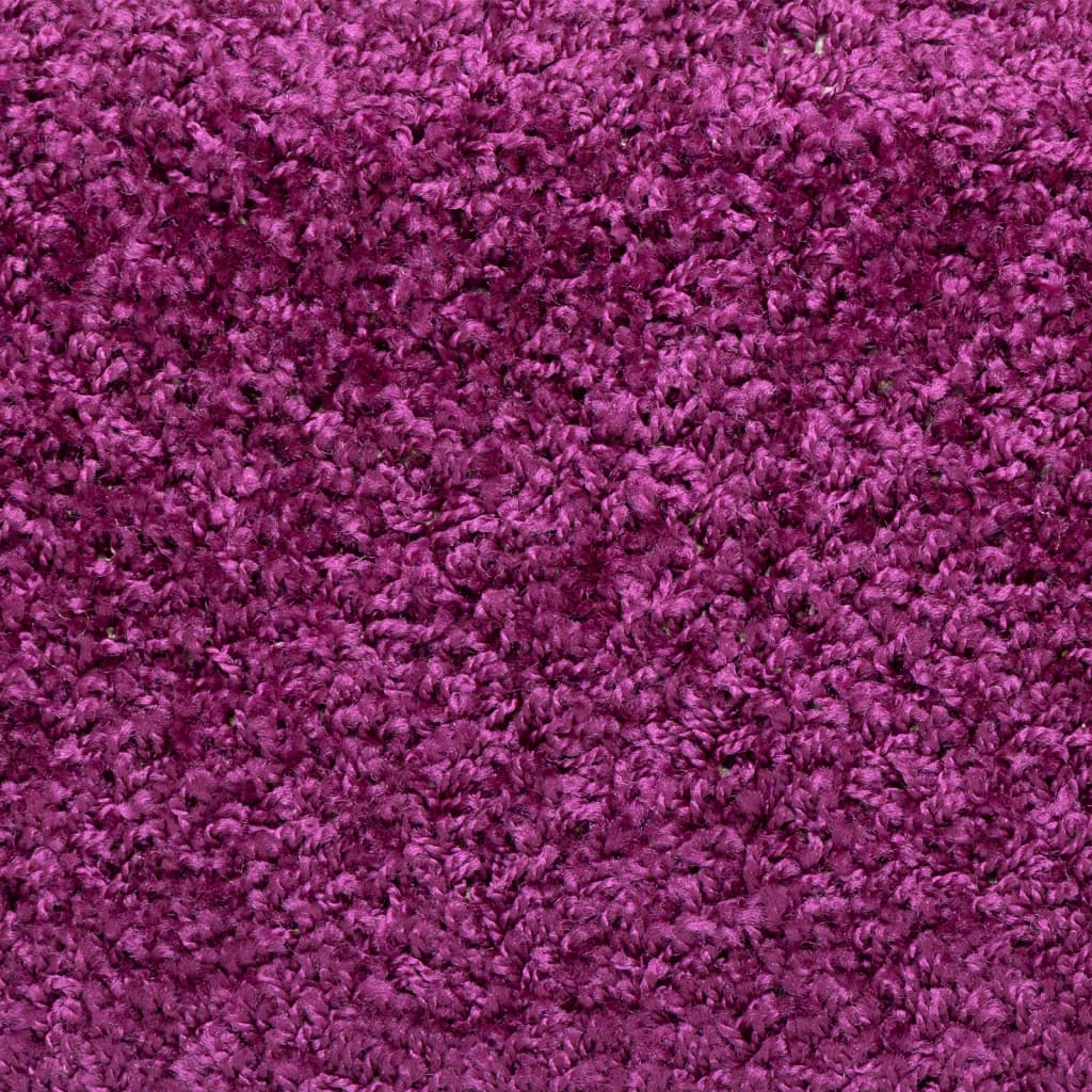 Tapetes de escada 10 peças 65x21x4 cm roxo com borda retangular
