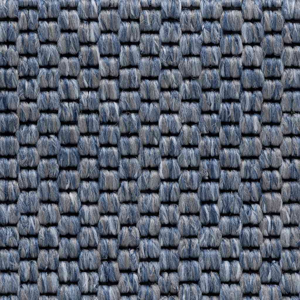 Tapetes escada adesivos aspeto sisal 15 pcs 56x17x3 cm azul