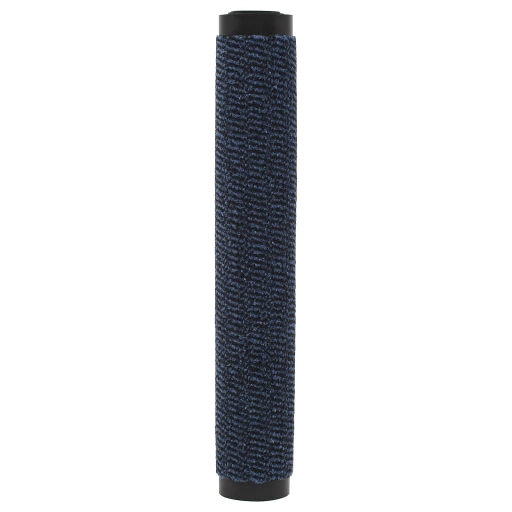 Tapete de entrada tufado 60x180 cm azul
