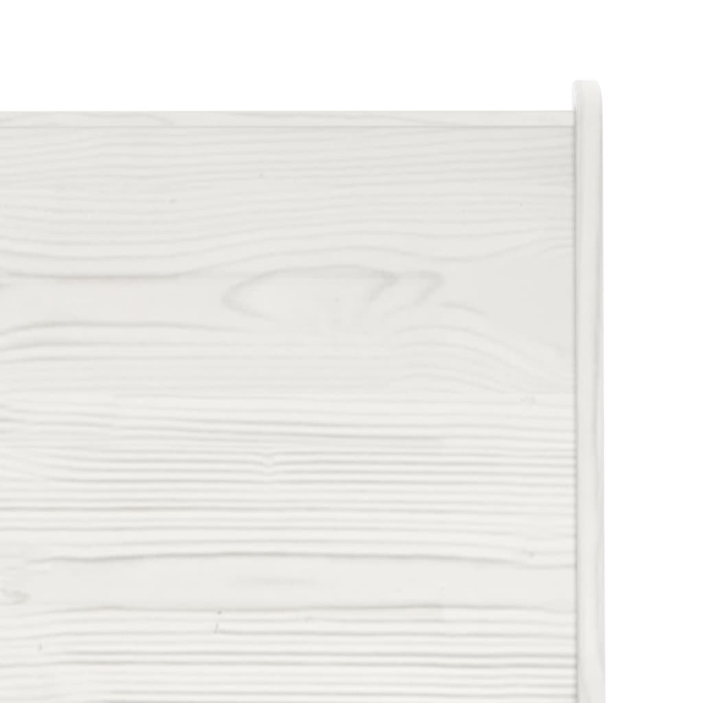 Banco de canto REINE 151 cm pinho maciço branco