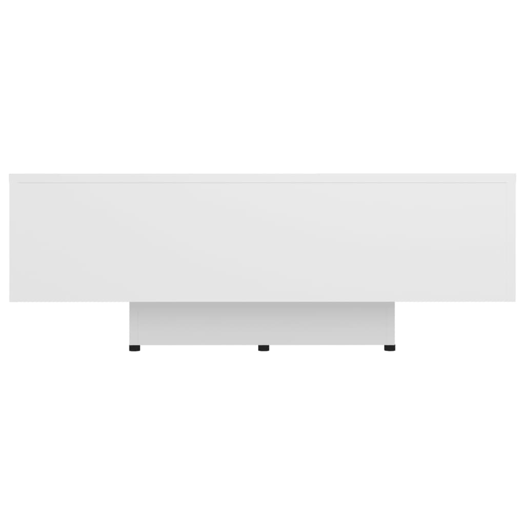 Mesa de centro 85x55x31 cm contraplacado branco