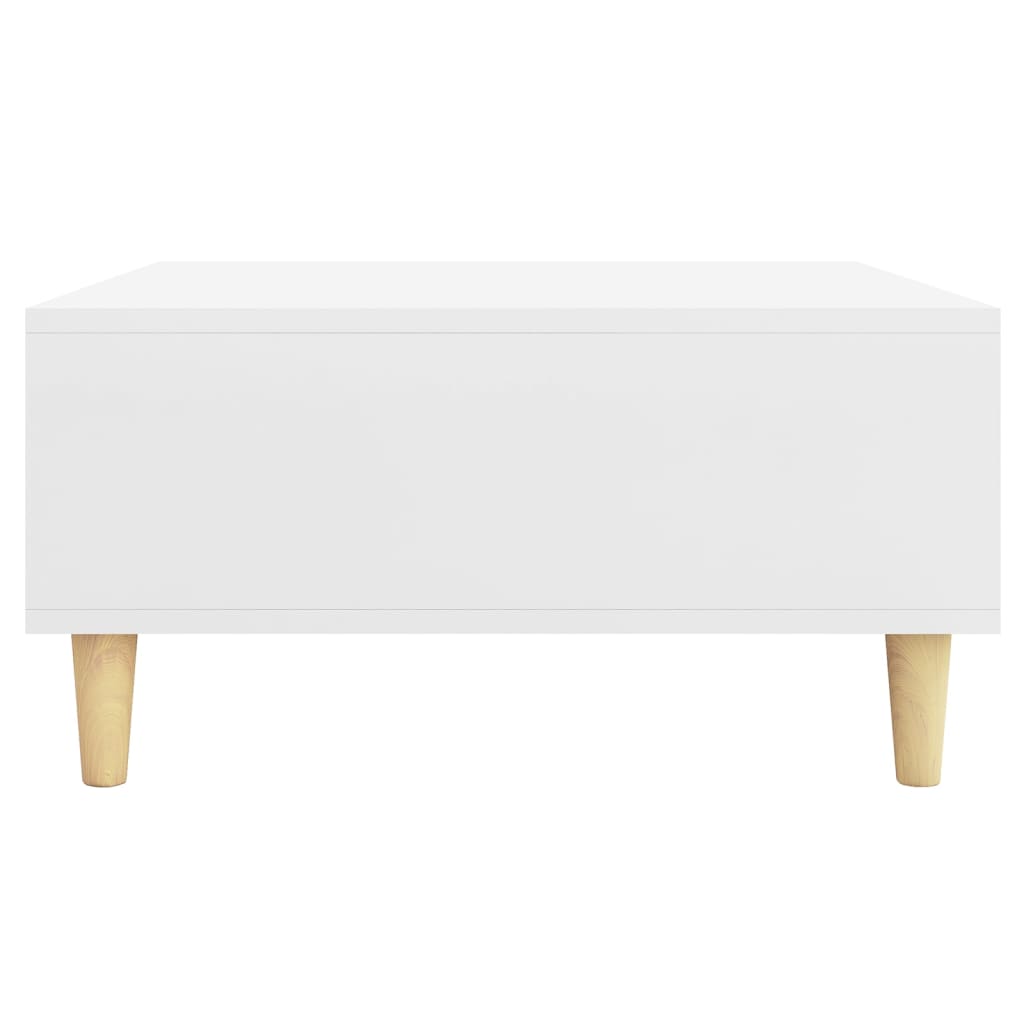 Mesa de centro 60x60x30 cm contraplacado branco