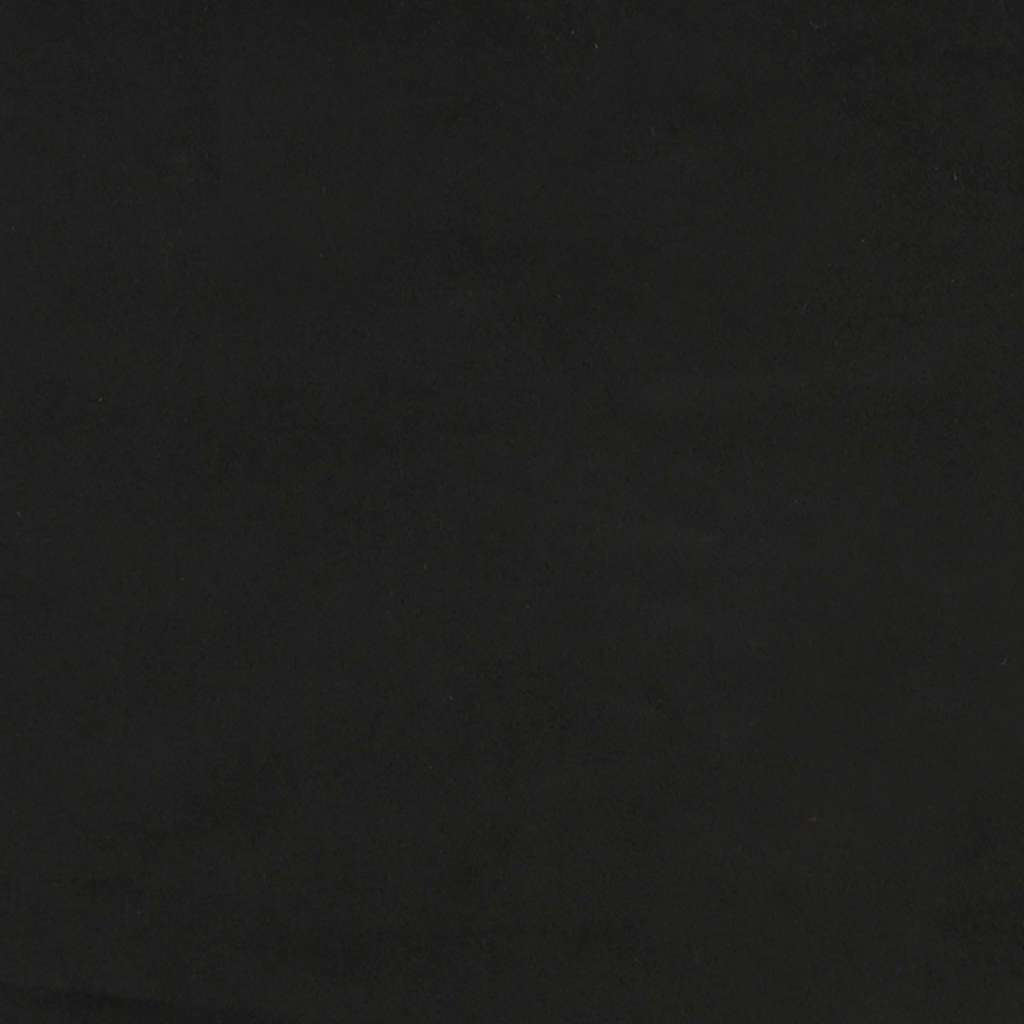 Cadeira de descanso com banco veludo preto