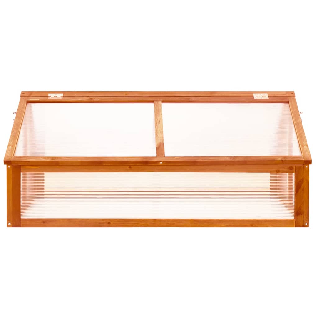 Estufa madeira de abeto maciça 114x80x50 cm castanho