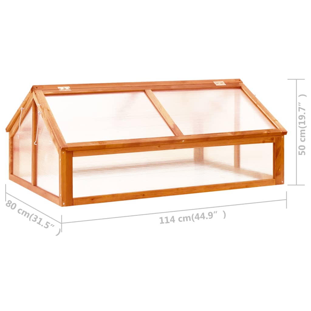 Estufa madeira de abeto maciça 114x80x50 cm castanho
