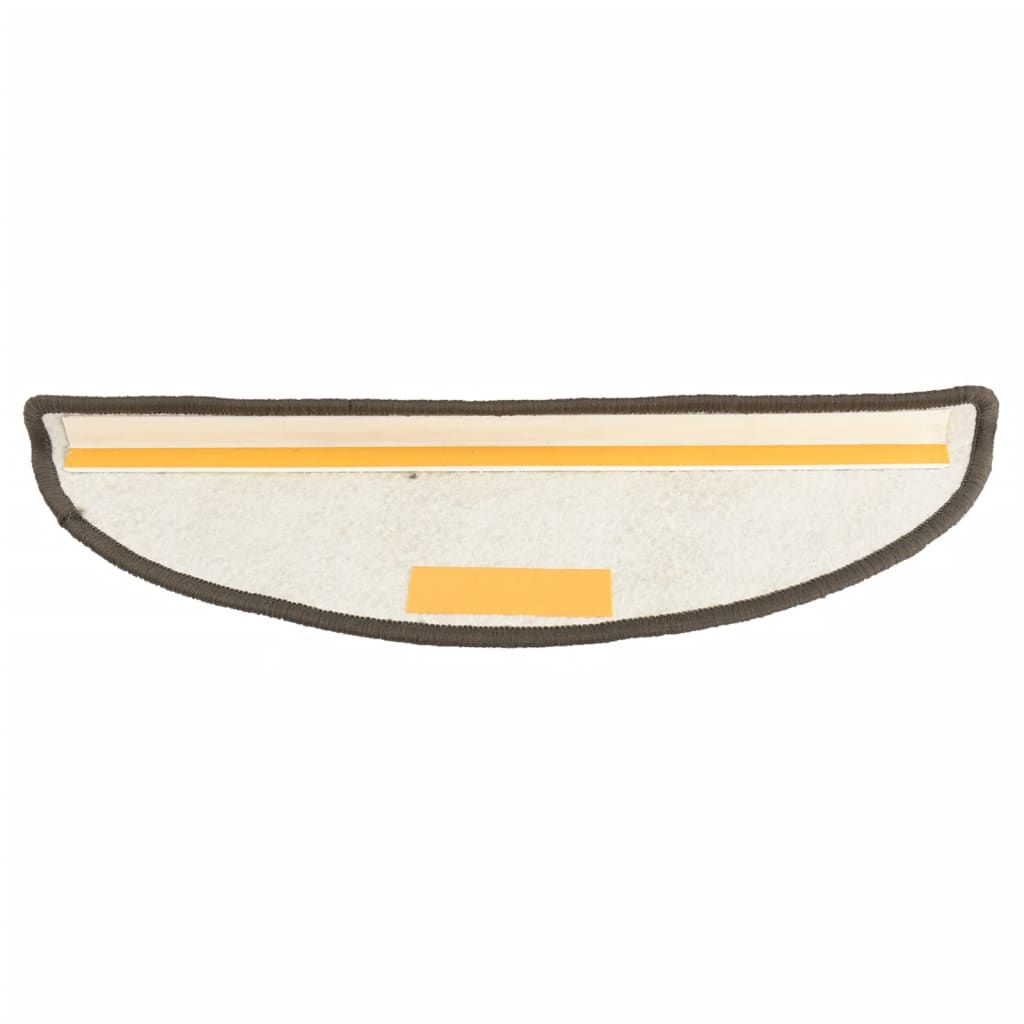 Tapete/carpete para degraus 15 pcs 65x21x4 cm antracite